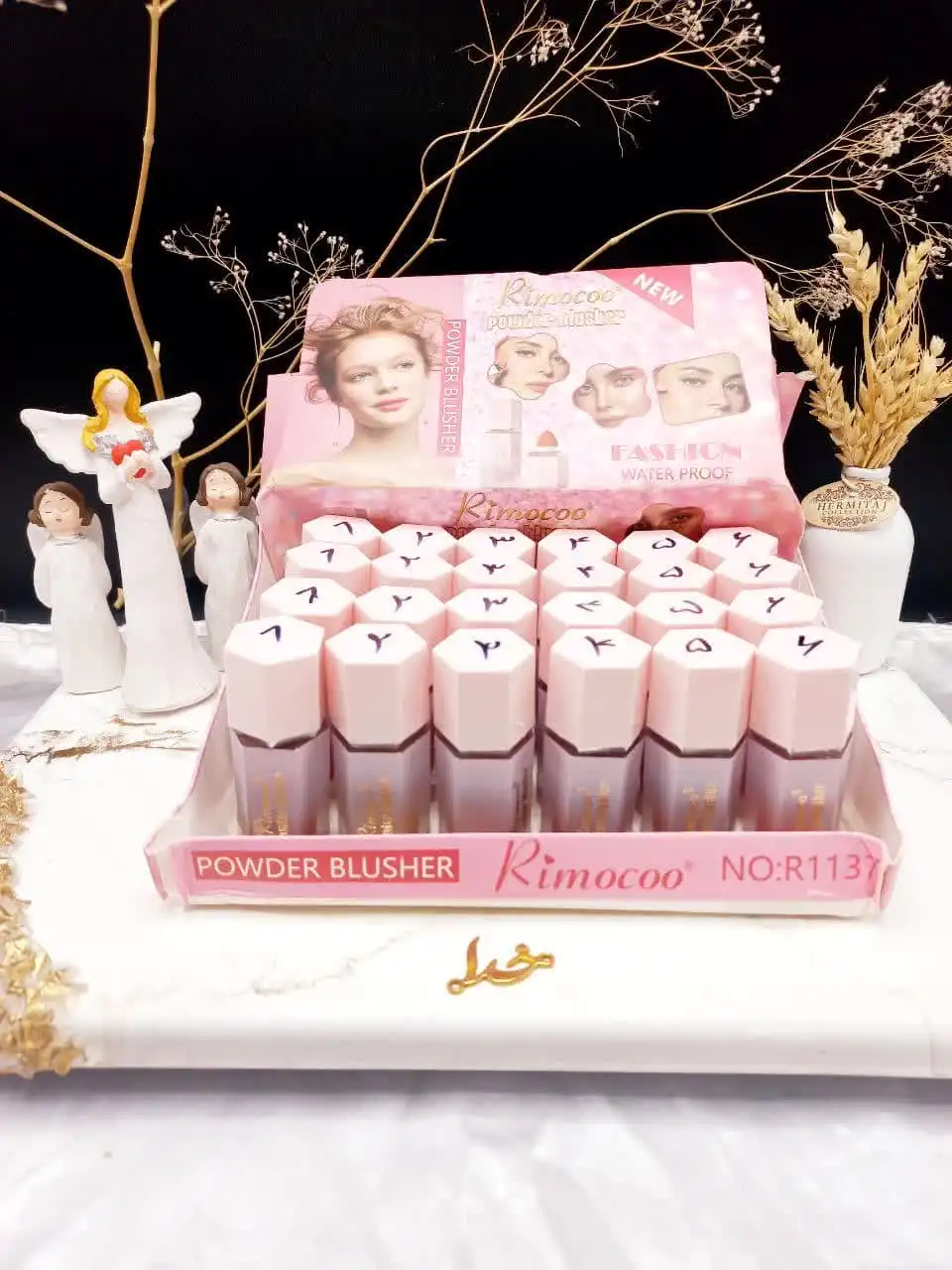 رژ گونه مایع پد دار برند ریمکو Rimocoo کد R1137