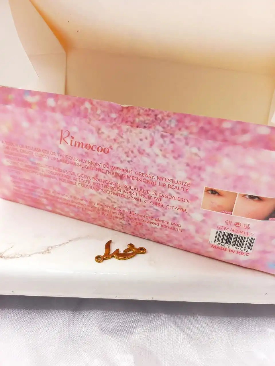 رژ گونه مایع پد دار برند ریمکو Rimocoo کد R1137