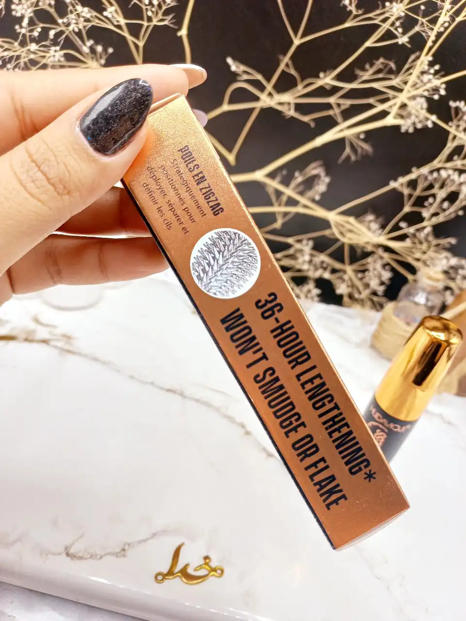 ریمل ضد آب و حجم دهنده سه بعدی برند هداموجی HUDAMOJI کد M_211