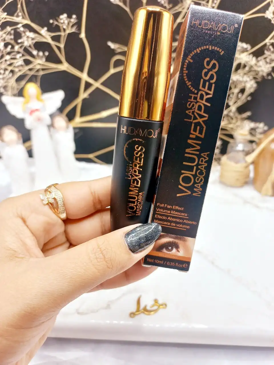 ریمل ضد آب و حجم دهنده سه بعدی برند هداموجی HUDAMOJI کد M_211