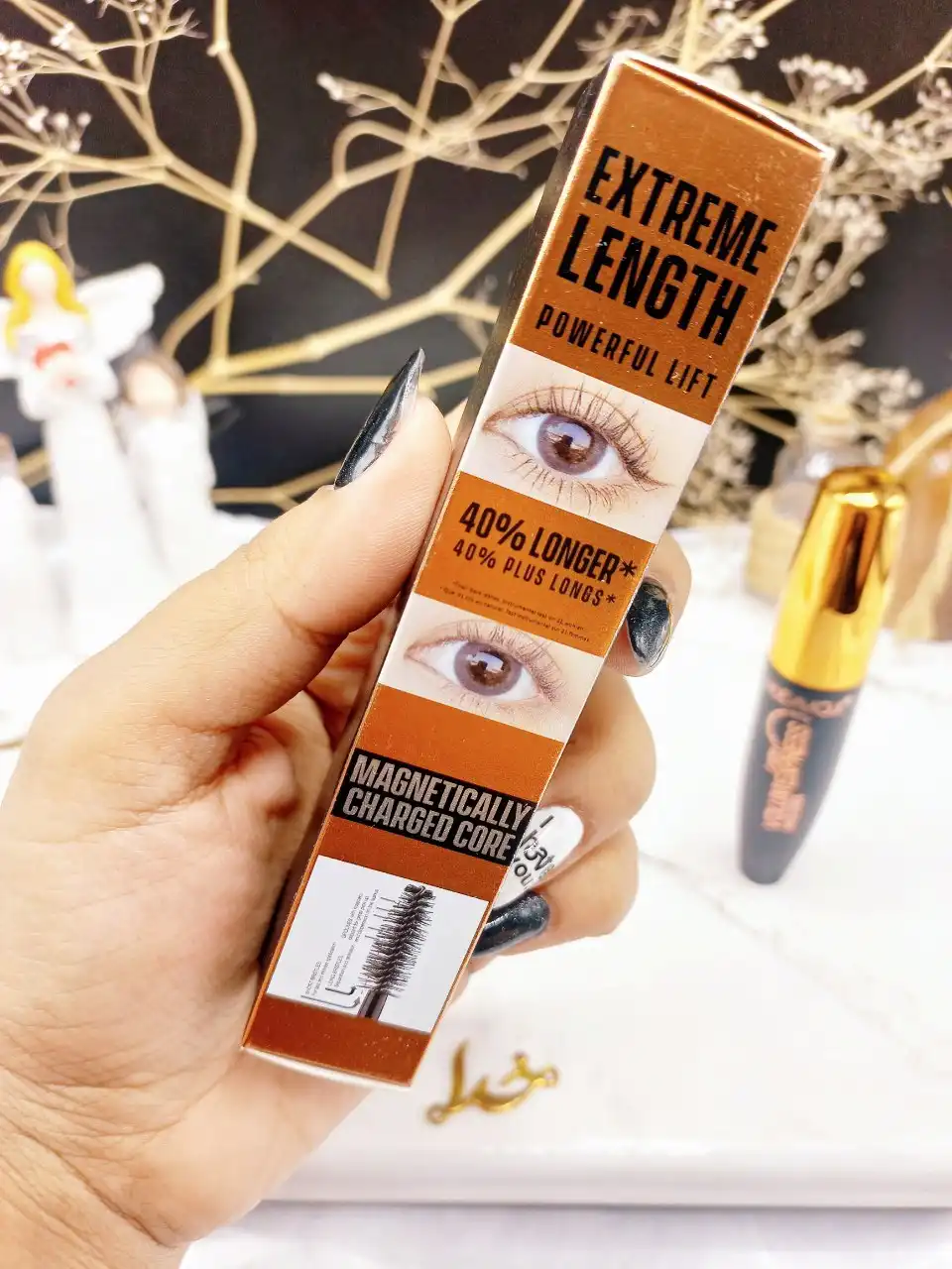 ریمل ضد آب و حجم دهنده سه بعدی برند هداموجی HUDAMOJI کد M_211