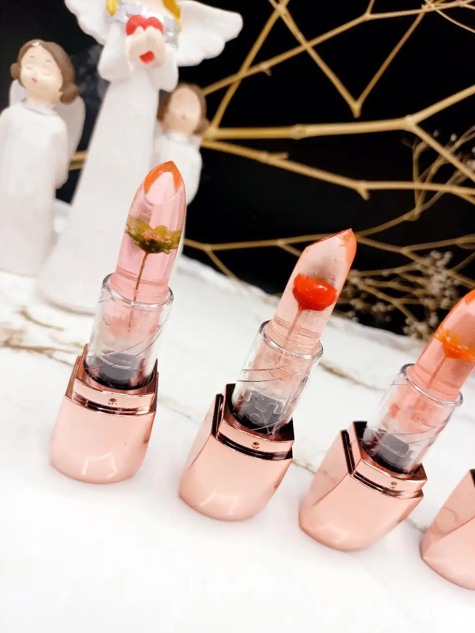 بالم لب حرارتی  گل دار برند کوین Queen کد CB8002