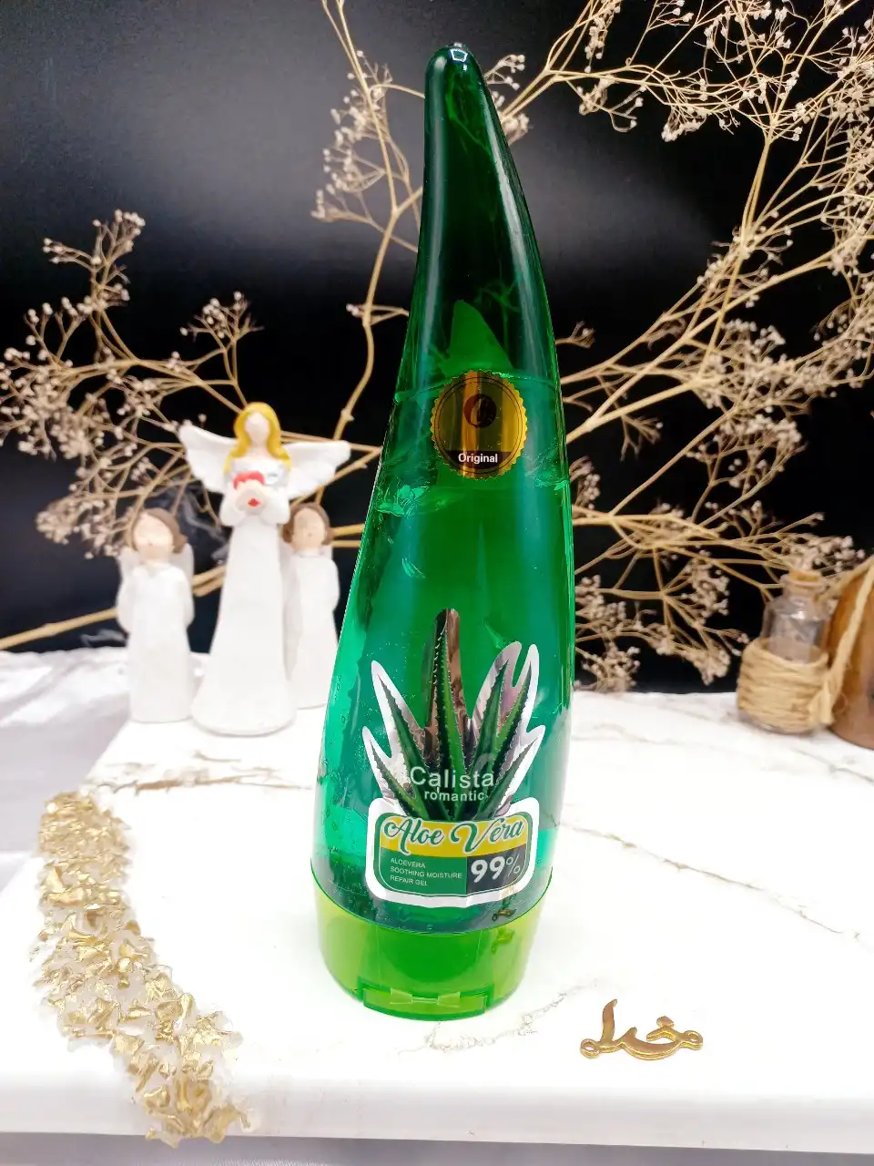 ژل آلوئه ورا شاخکی آبرسان پوست 99درصد برند کالیستا Calista کد po88