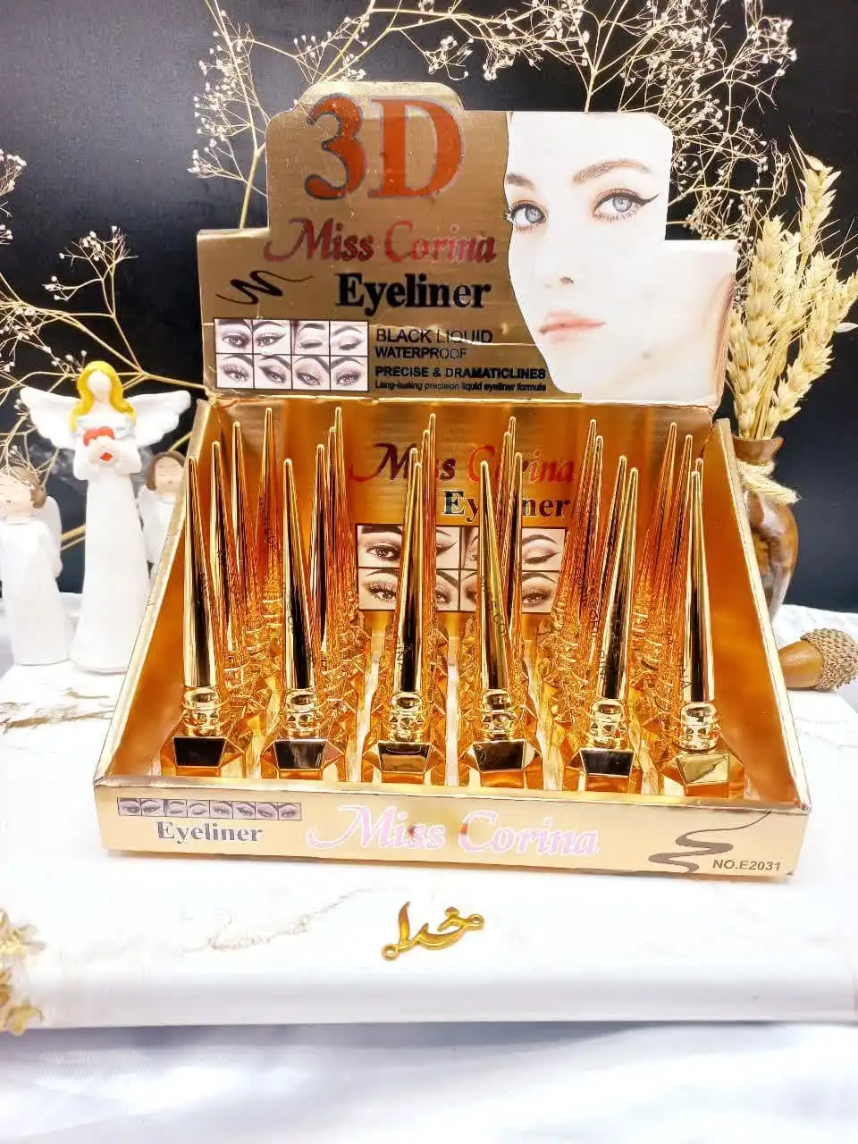 خط چشم کوزه ای برند میس کورینا Miss Corina کد E2031