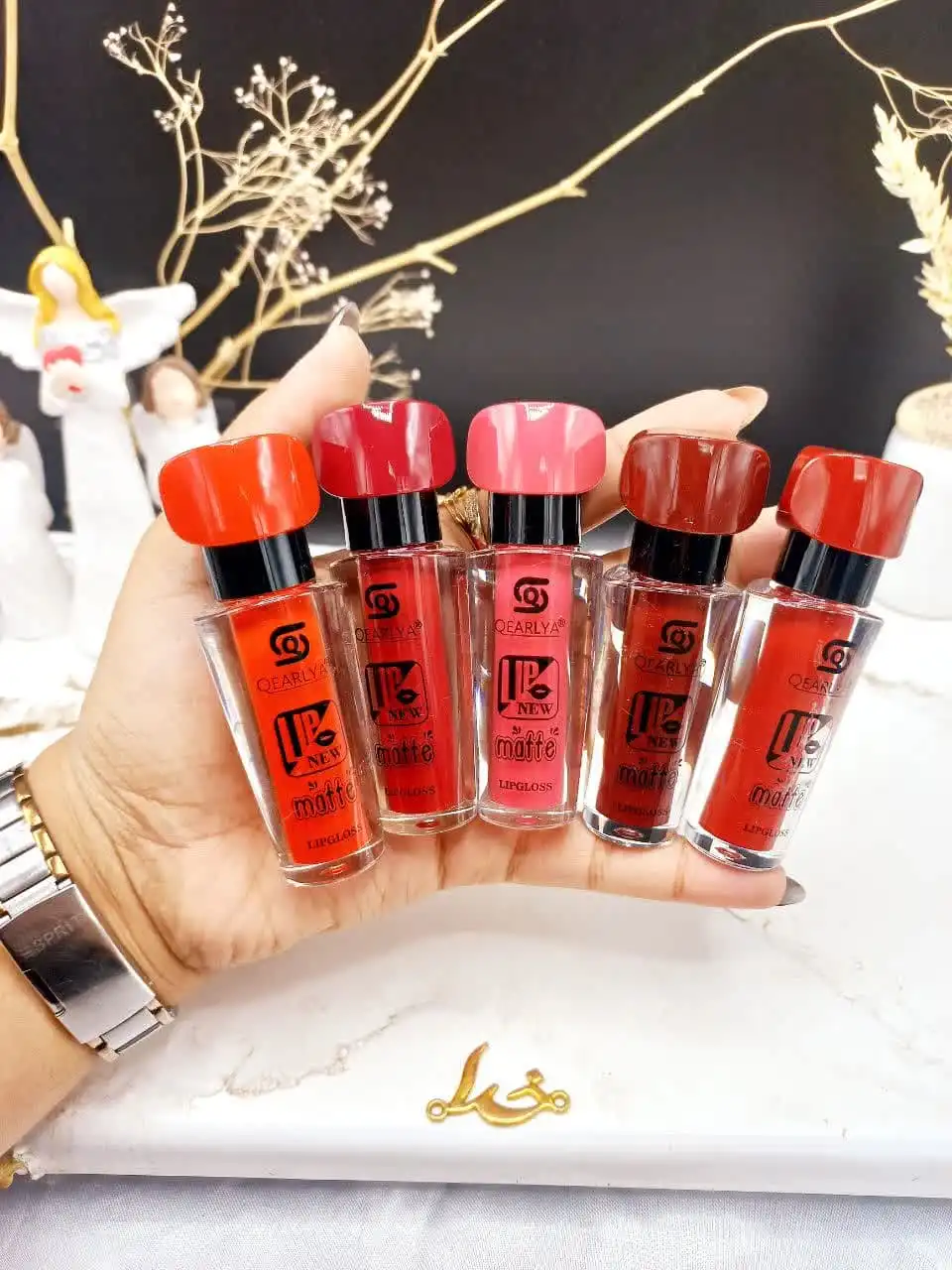 پک رژ مایع  9 عددی برند مات Matte کد QE7109_C