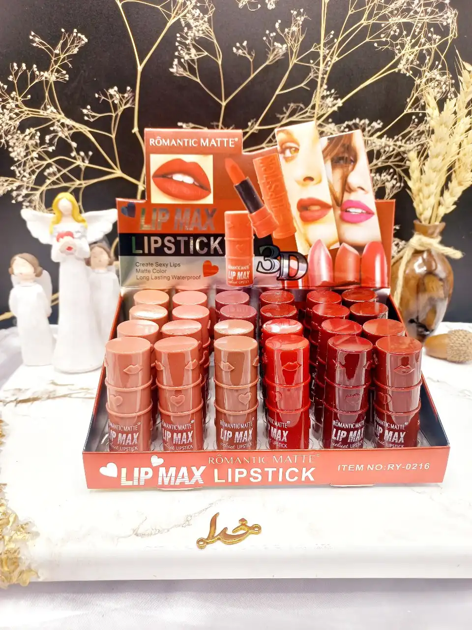 پک رژ جامد 6 تایی رومانتیک مات ROMANTIC MATTE کد RY 0216