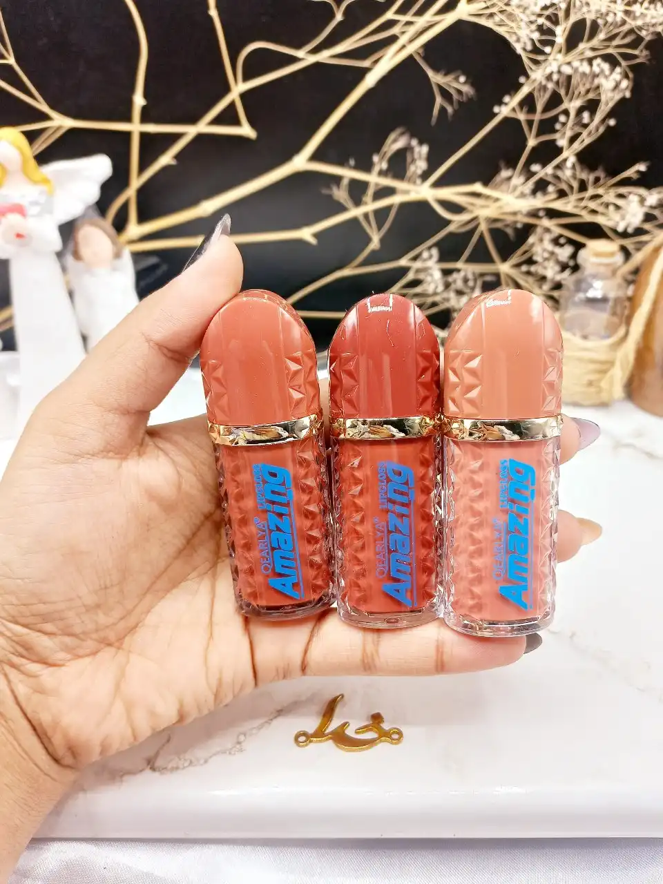 پک رژ مایع 9 تایی فشیون بیوتی fashion BEAUTTY کد QE 7107