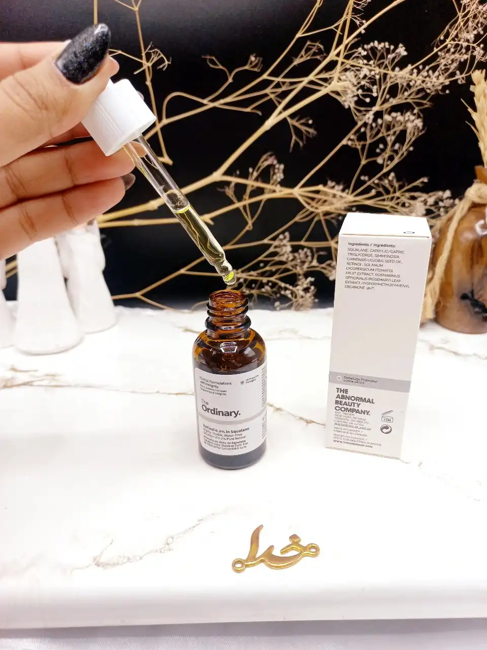 سرم ضدچروک رتینول اوردینری Retinol 0,2% in Squalane ordinary