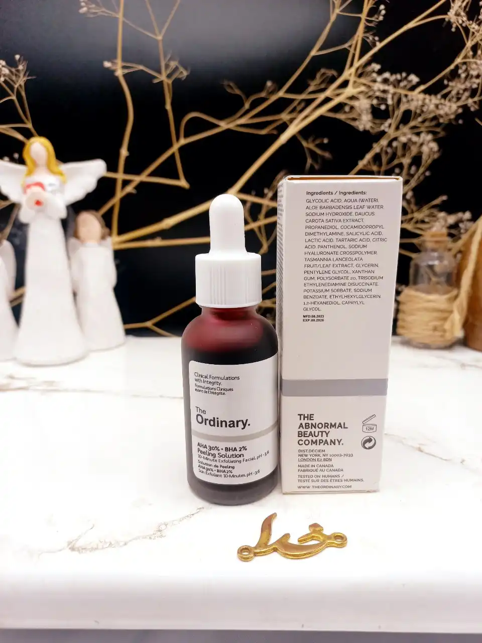 سرم لایه بردار روشن کننده و ضدلک اوردینری Peeling solution AHA30%+BHA2% ordinary