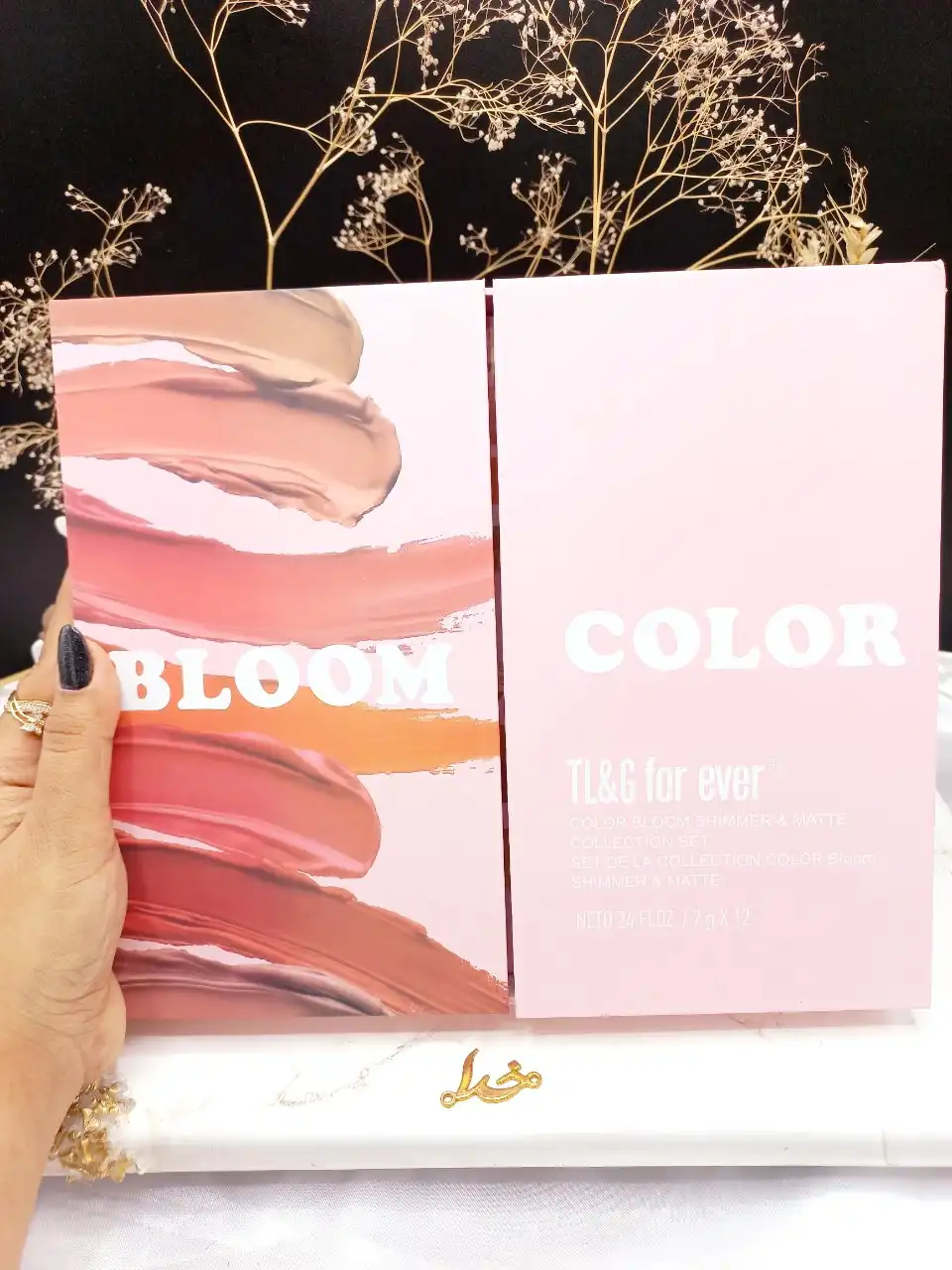 پک رژ گونه مایع پد دار 12 عددی برند BLOOM COLOR کد TG 636