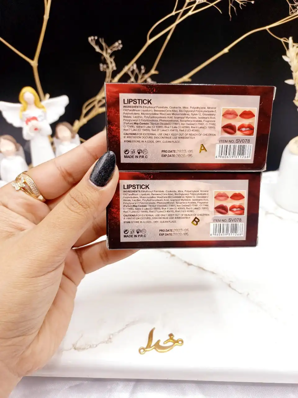 پالت رژ لب 10 تایی Violet Makeup کد SV078