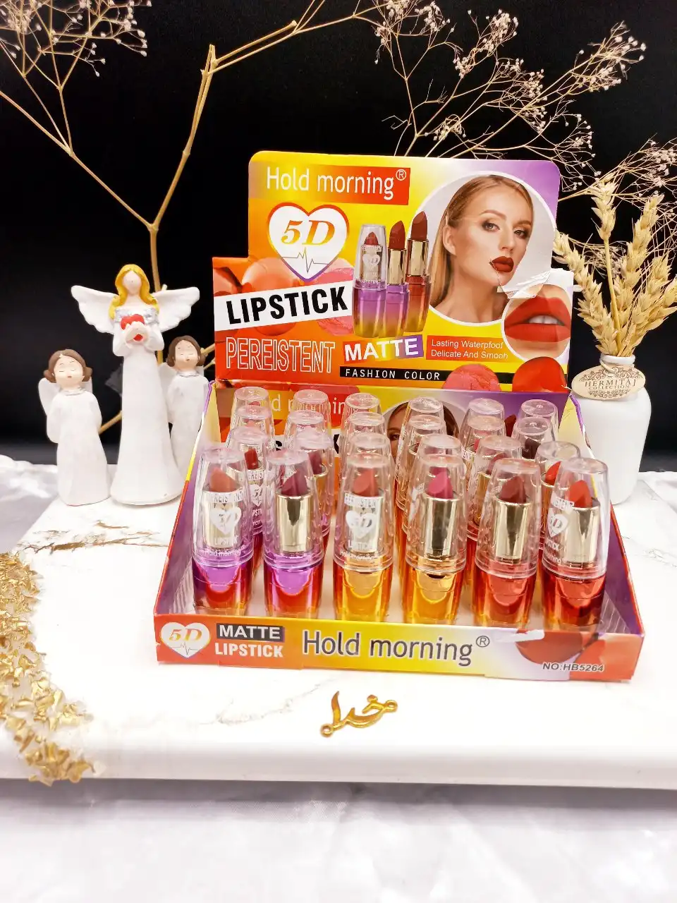 پک رژ جامد 6تایی هولد مورنینگ Hold morning کد HB5264