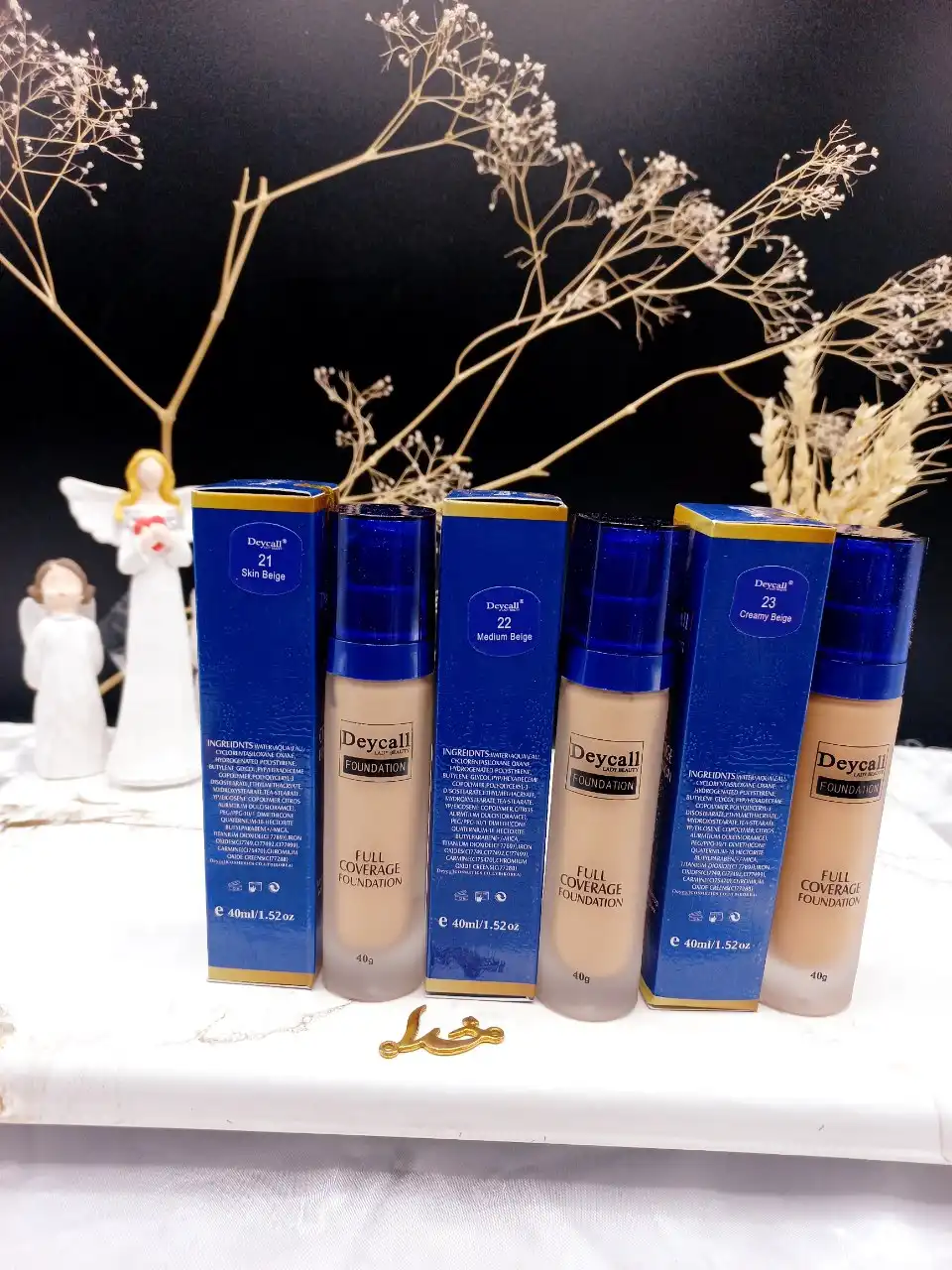 کرم پودر استوانه ای فول کاور دایسل  Deycall کد 4150