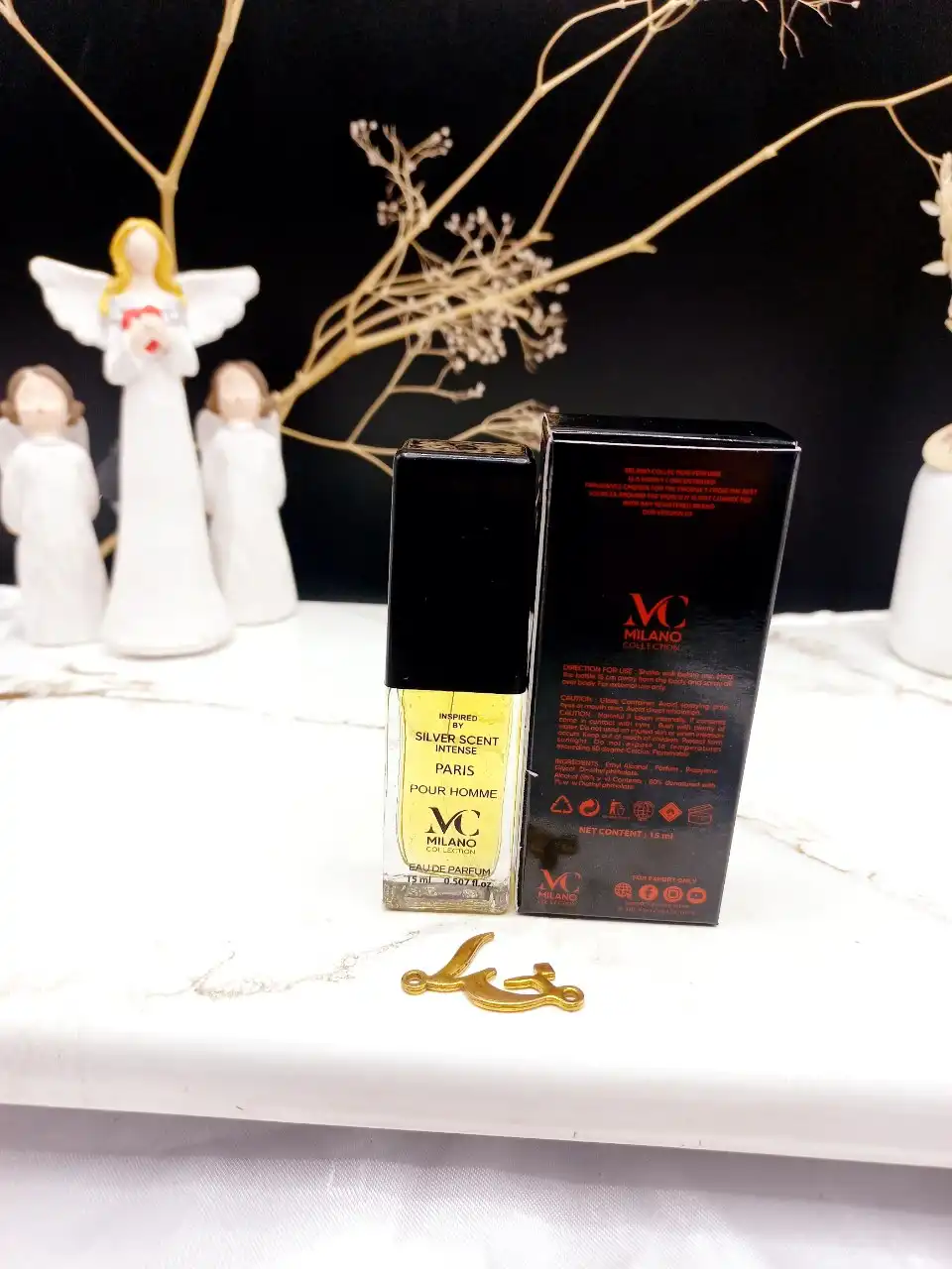 ادکلن مردانه SILVER SCENT INTENSE PARIS حجم 15ML