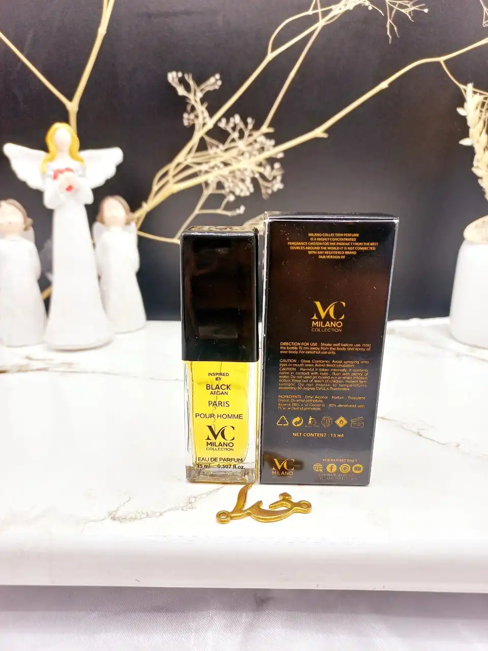 ادکلن مردانه BLACK AFGAN حجم 15ML