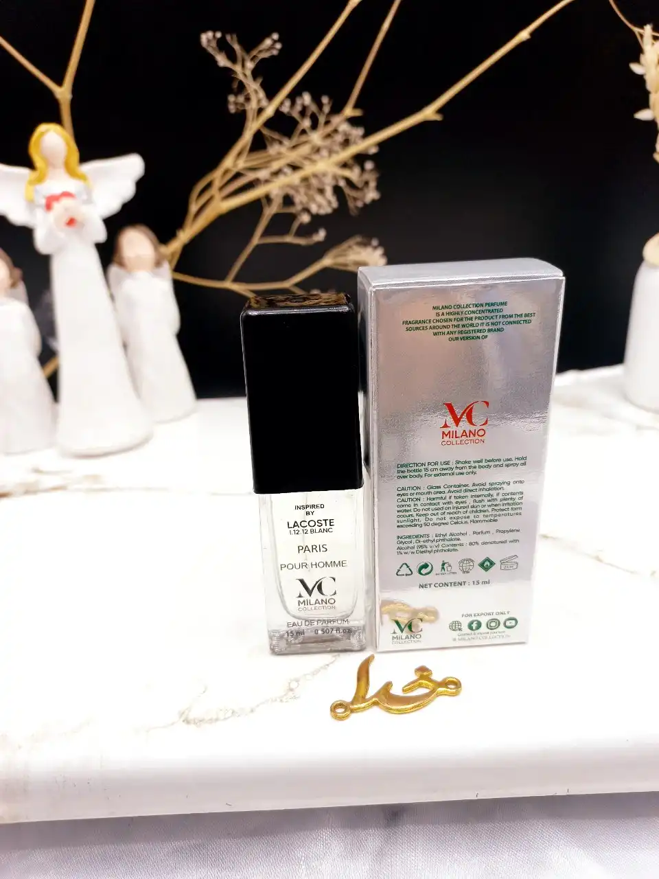 ادکلن مردانه LACOSTE 1.12.12 BLANC حجم 15 ML