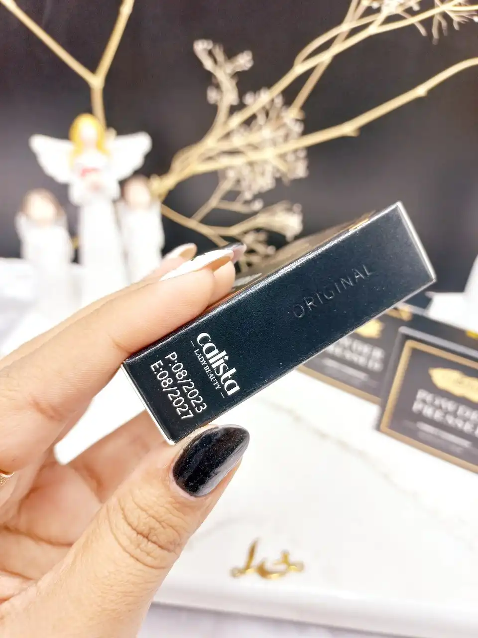 پنکک مخملی برند کالیستا Calista کد PD1108C