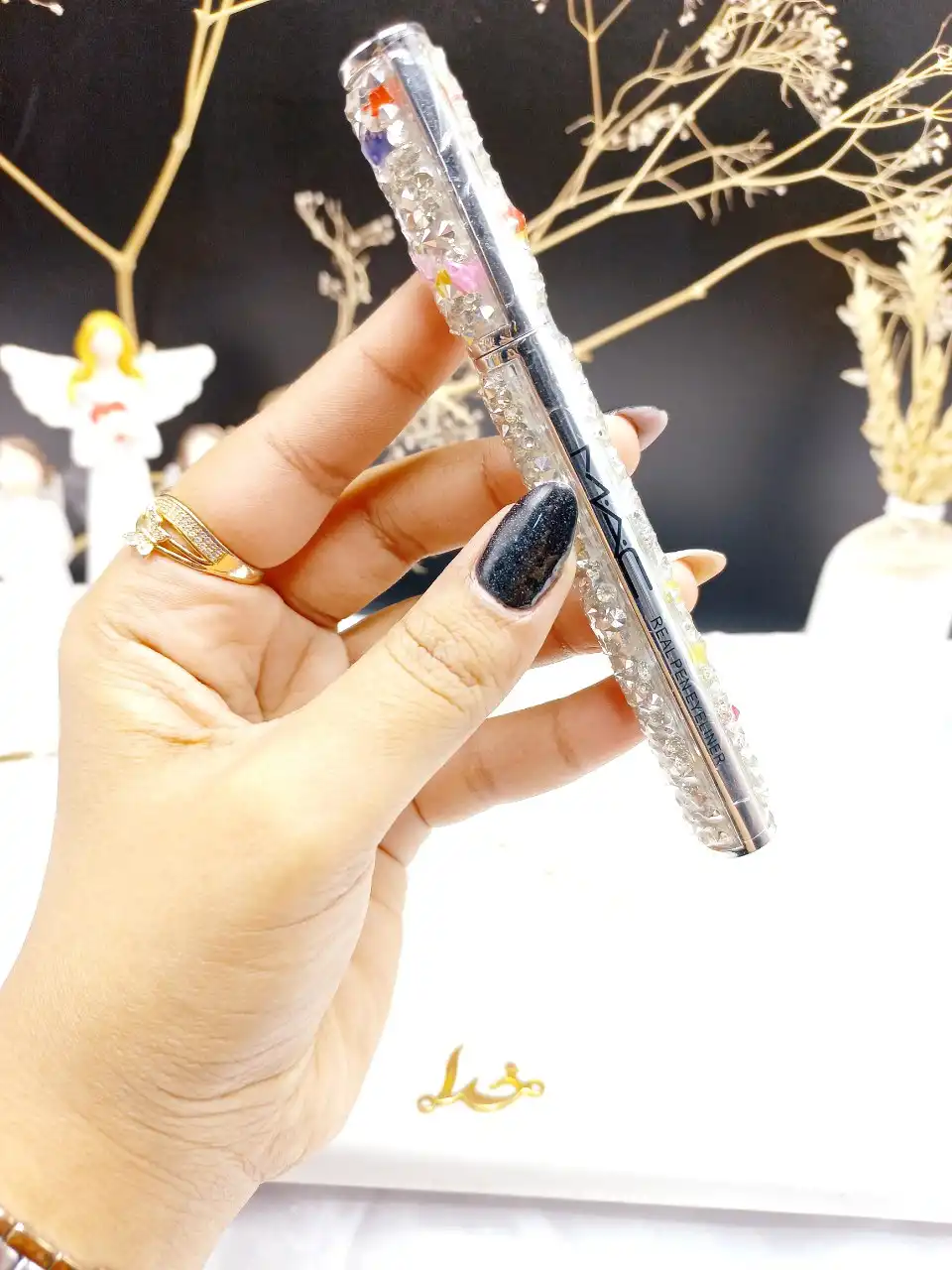 خط چشم ماژیکی نگینی کد NO7603