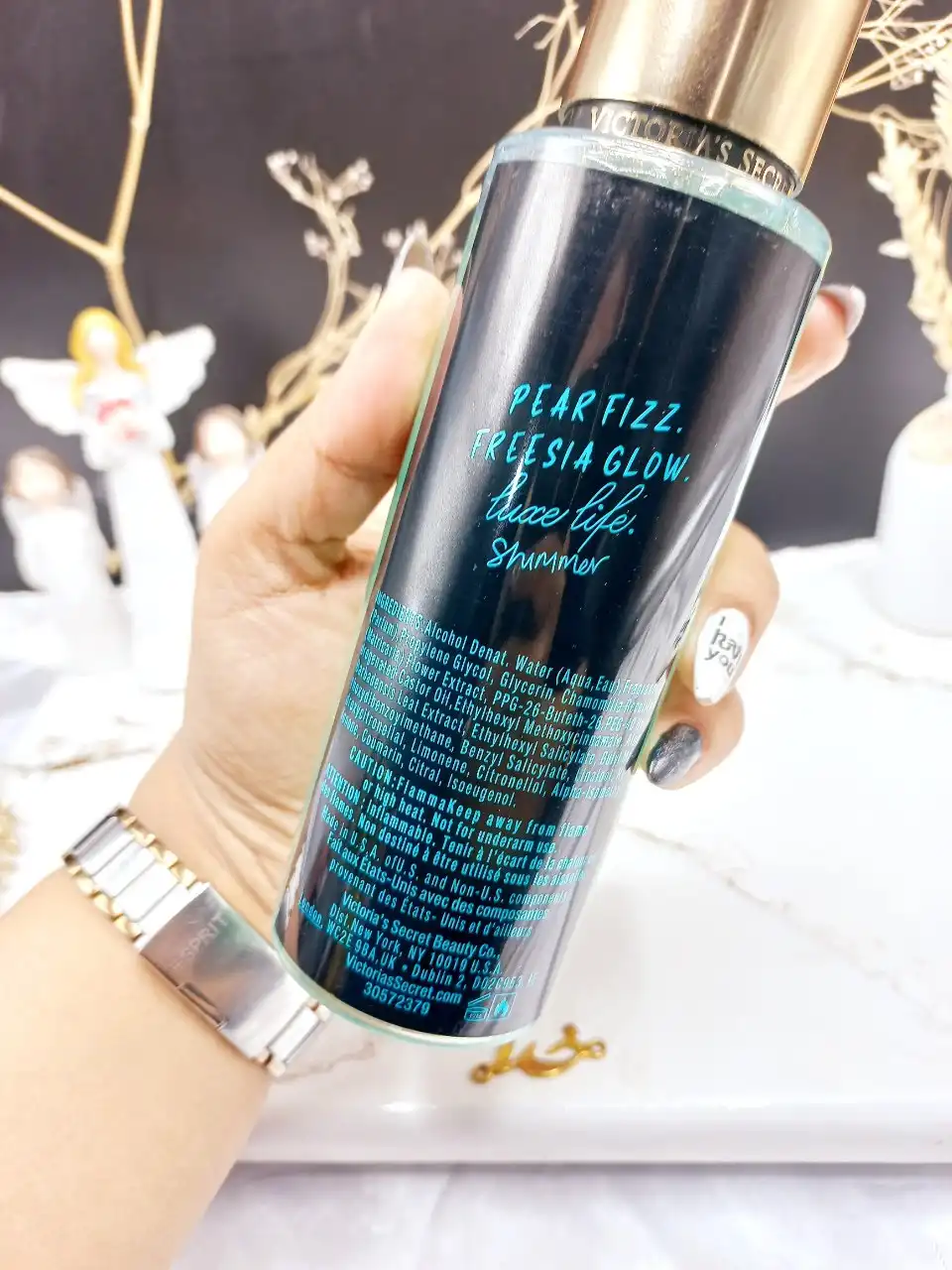 بادی اسپلش 250 ml شاین دار ویکتوریا سکرت مدل EMERALD اورجینال