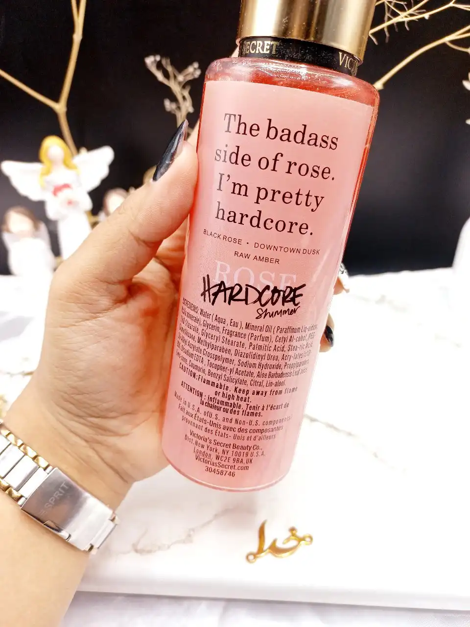 بادی اسپلش 250 ml شاین دار ویکتوریا سکرت مدل ROSE اورجینال