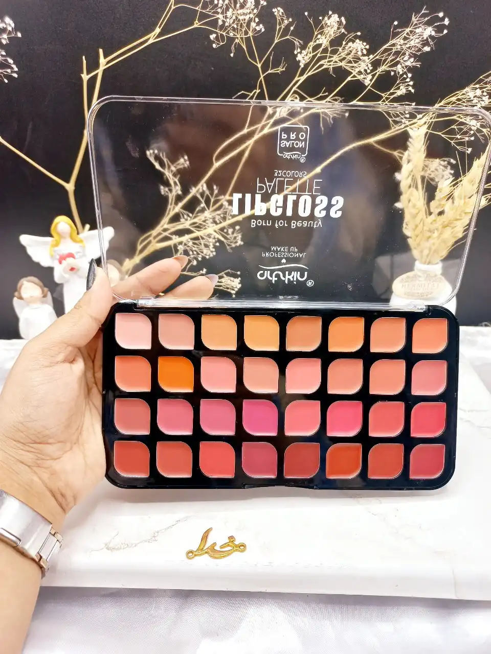 پالت رژ لب 32 رنگ آرت اسکین artskin کد AS 972171