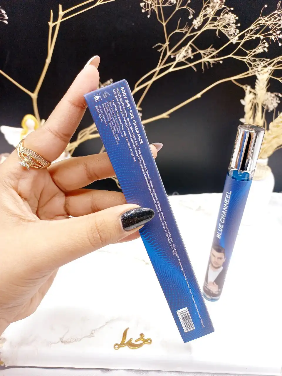 ادکلن مردانه بلو چنل BLUE CHANNEEL 35 ml استوانه ای کد 2224