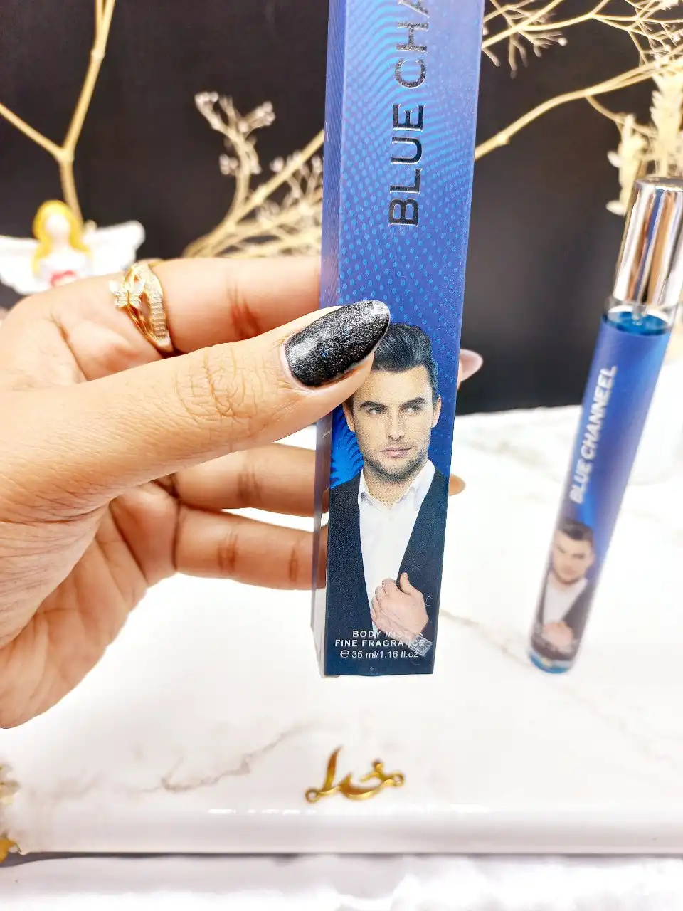 ادکلن مردانه بلو چنل BLUE CHANNEEL 35 ml استوانه ای کد 2224