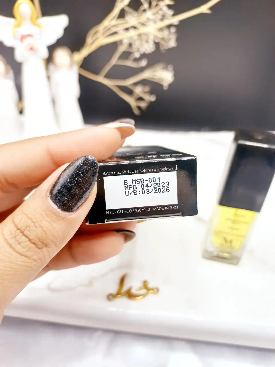 ادکلن مردانه SPLENDOR BLACK حجم 15 ML