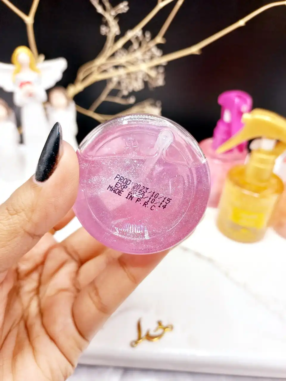 عطر موی شاین دار برند PINK IN SWEET کد ELF58_3