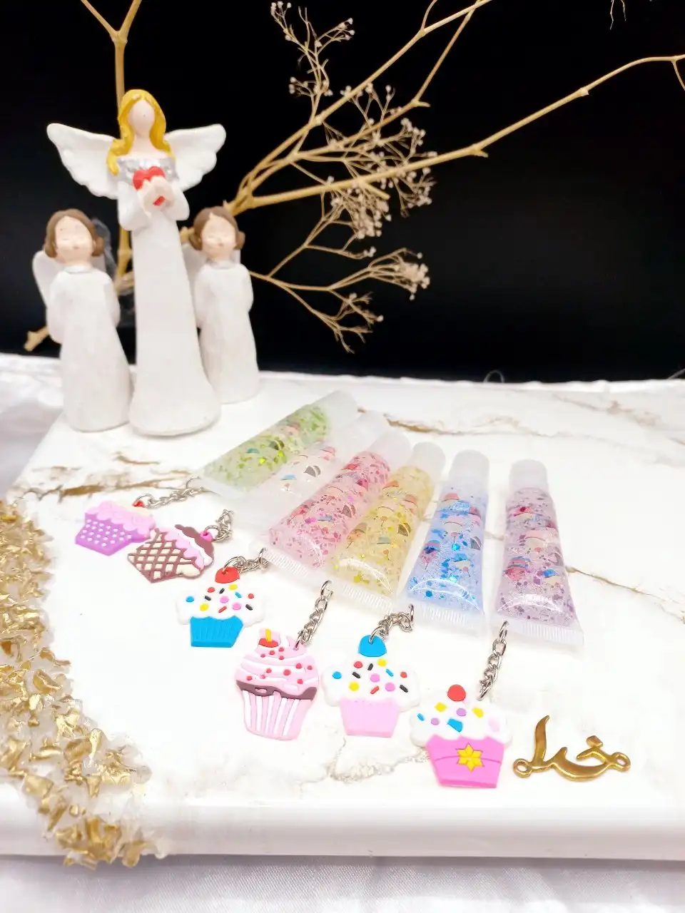 لیپ گلاس شاینی آویزدار ریمیکو Rimocoo کد R1114