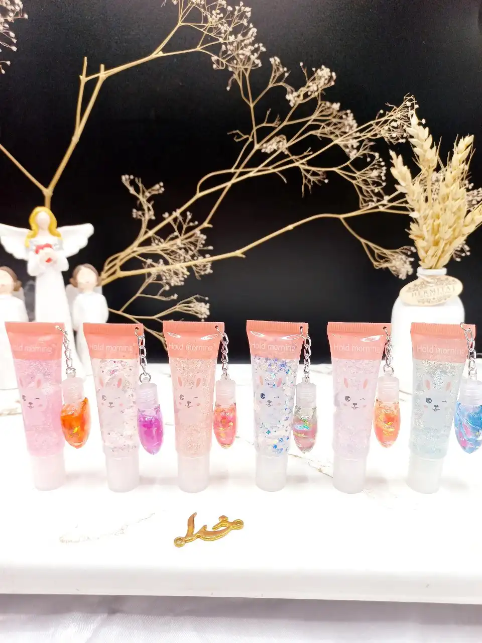 لیپ گلاس و رژ حرارتی خرگوشی هولد مورنینگ کد HL5341