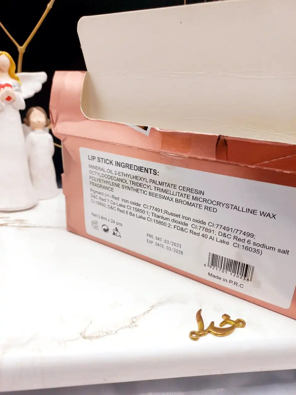 پک 6 تایی رژ جامد مات Queen Mini کد 108-24