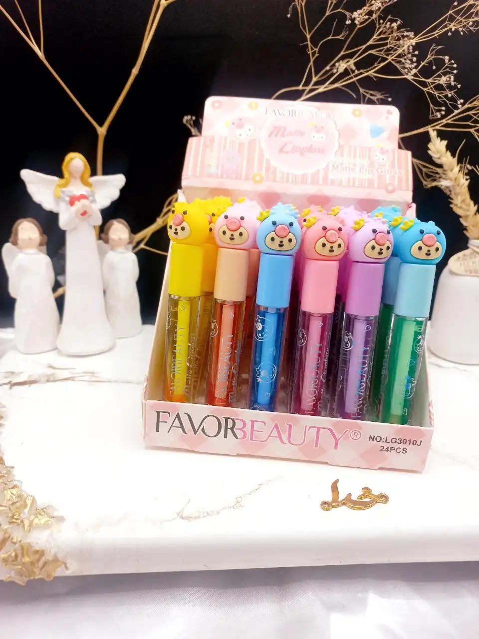 برق لب حرارتی طرح فانتزی فاور بیوتیFAVOR BEAUTY  کد LG3010