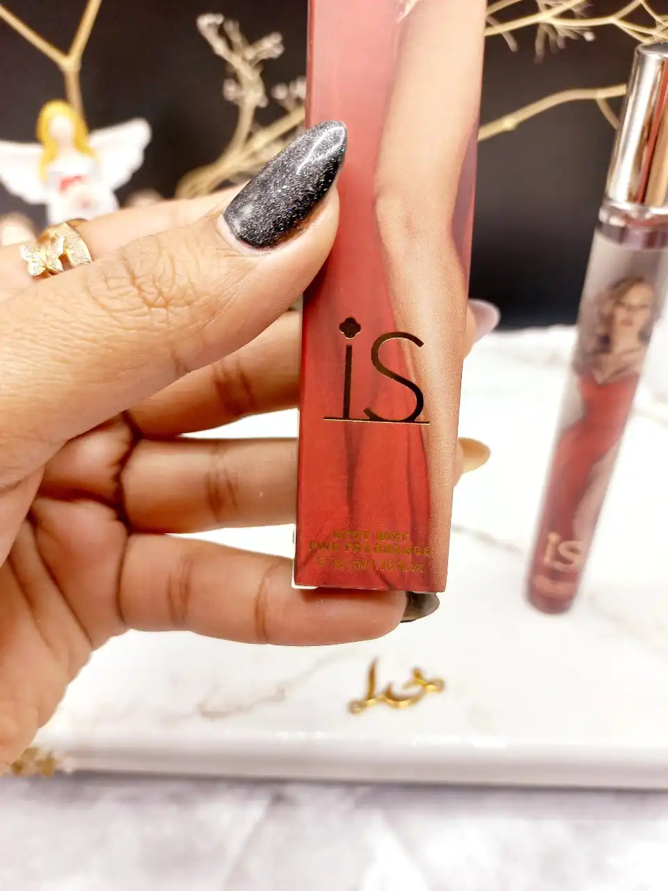 ادکلن زنانه استوانه ای 35 میل is کد 1417