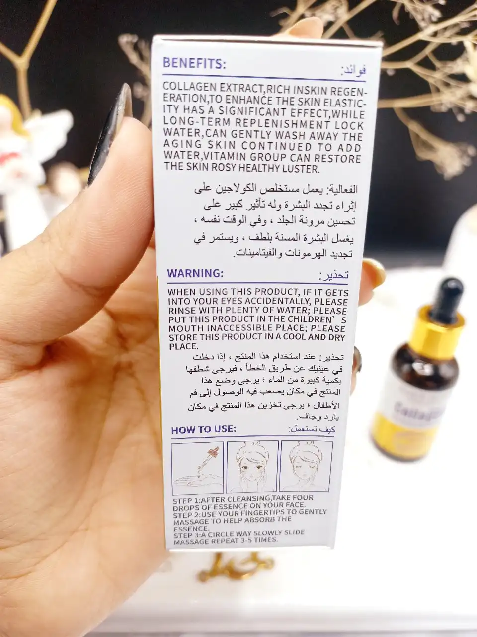 سرم کلاژن اور رزا 30 میل لیفت کننده و ضد چین و چروک EVER ROSA  کد 0312