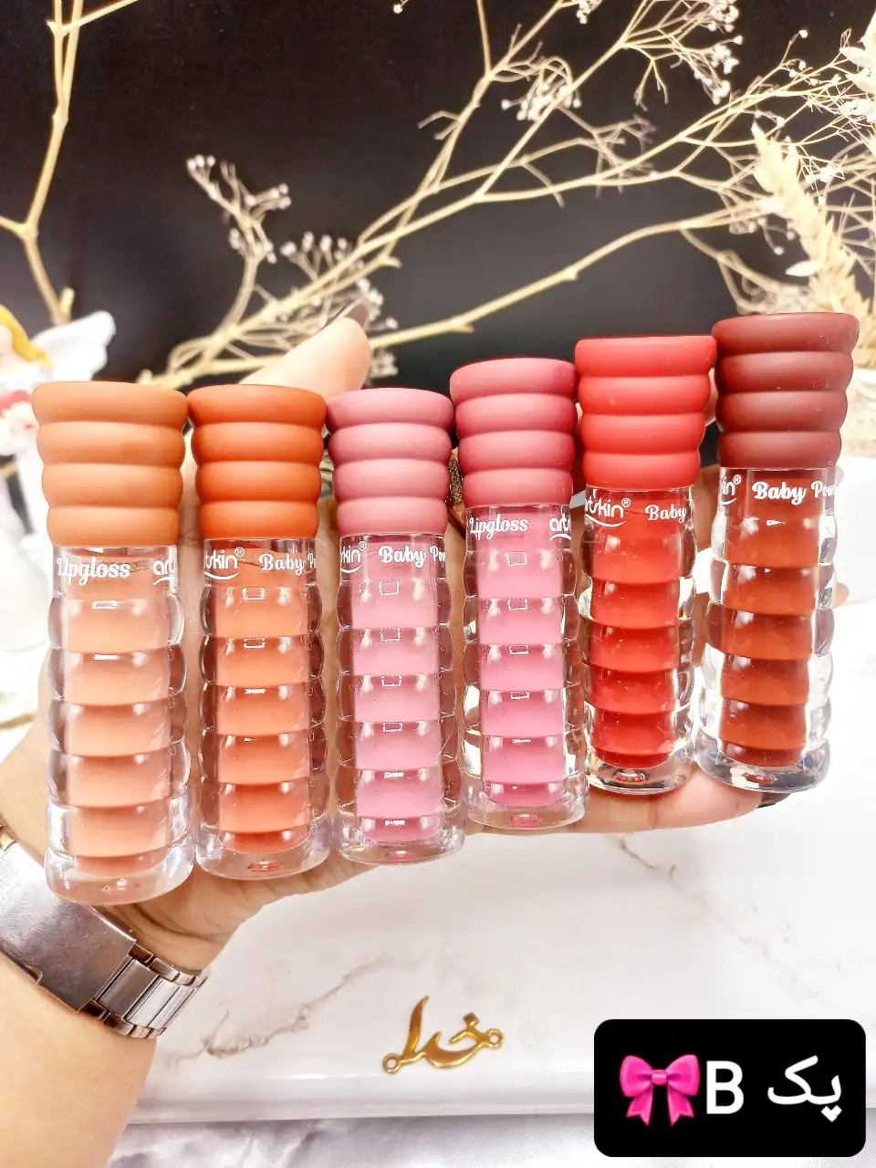 پک 6 تایی رژ مایع آرت اسکین Art Skin  کد 2152