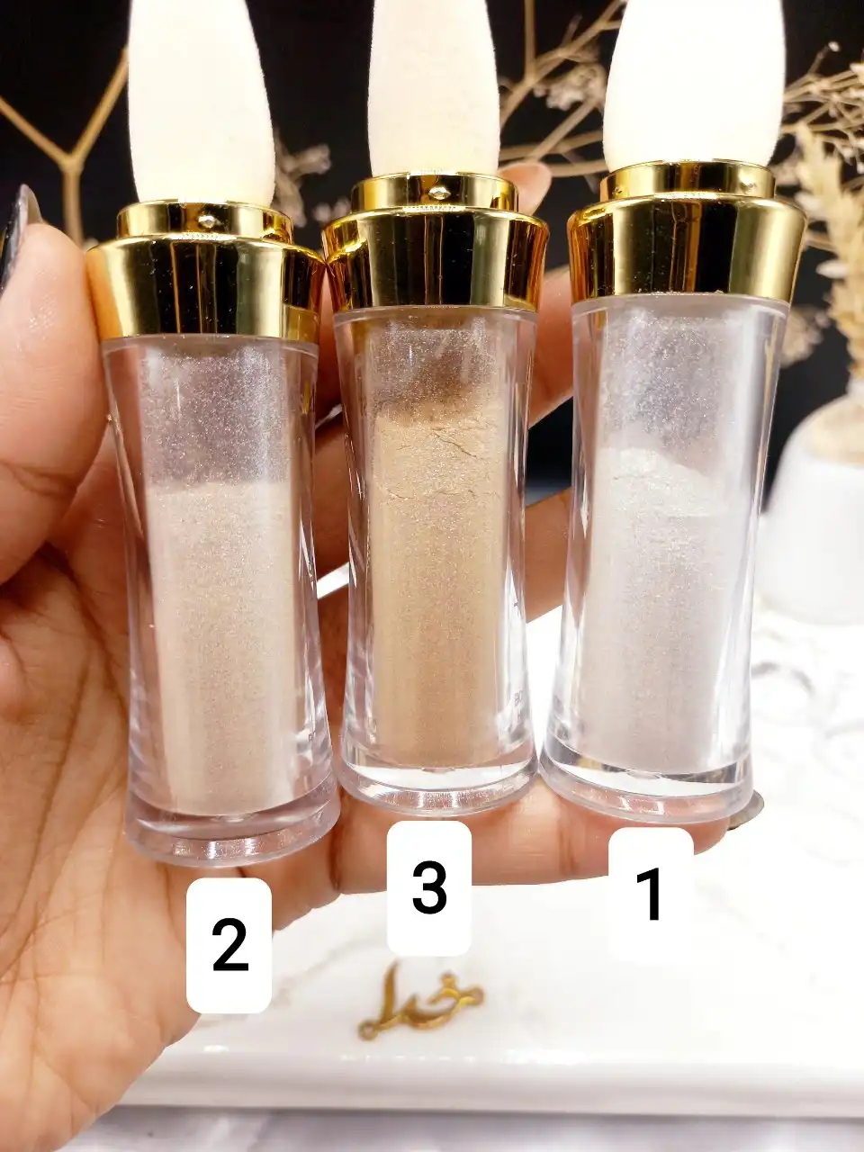 هایلایتر پودری طرح تاج Miss Vanessa کد G3225