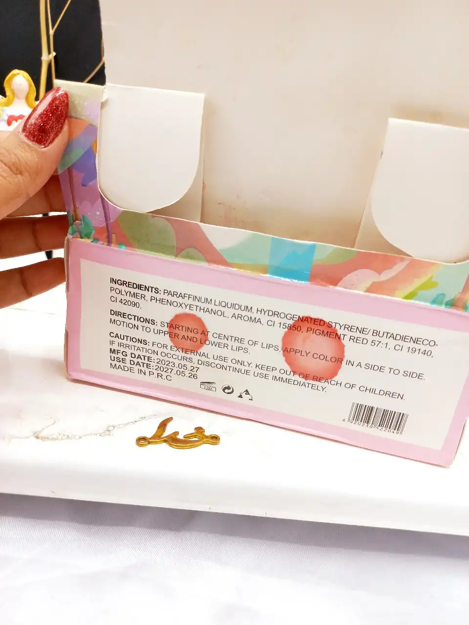 تینت لب عروسکی موکالره Mocallure کد 146