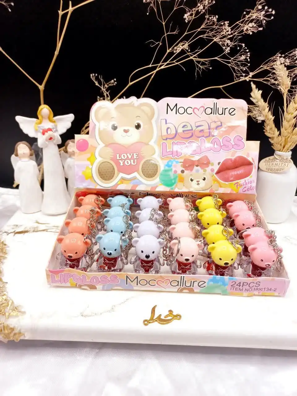 تینت لب خرسی آویزدار موکالره Mocallure کد 1342