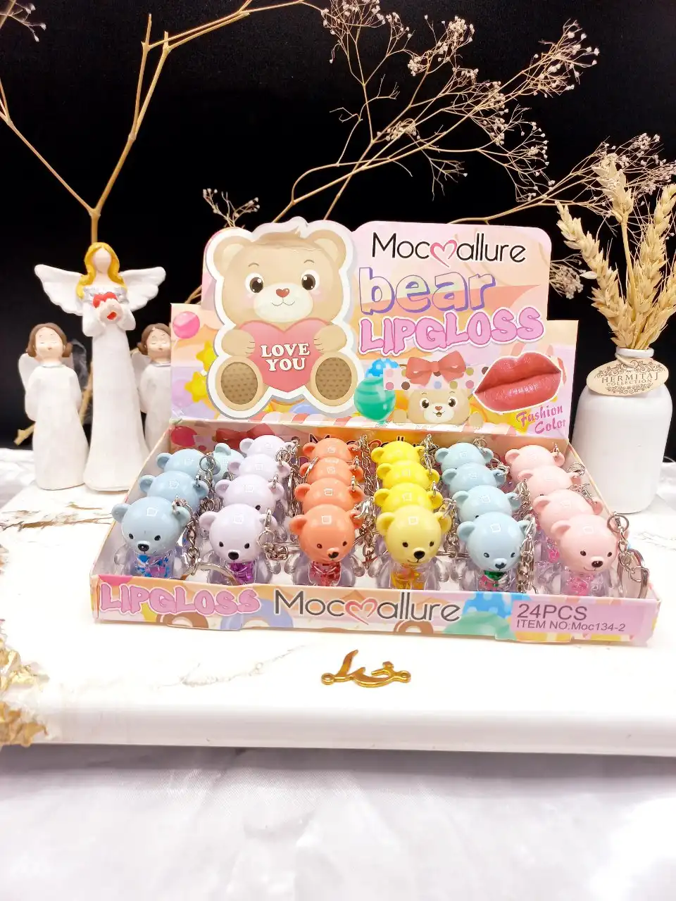 برق لب خرسی آویزدار موکالره Mocallure کد 1342