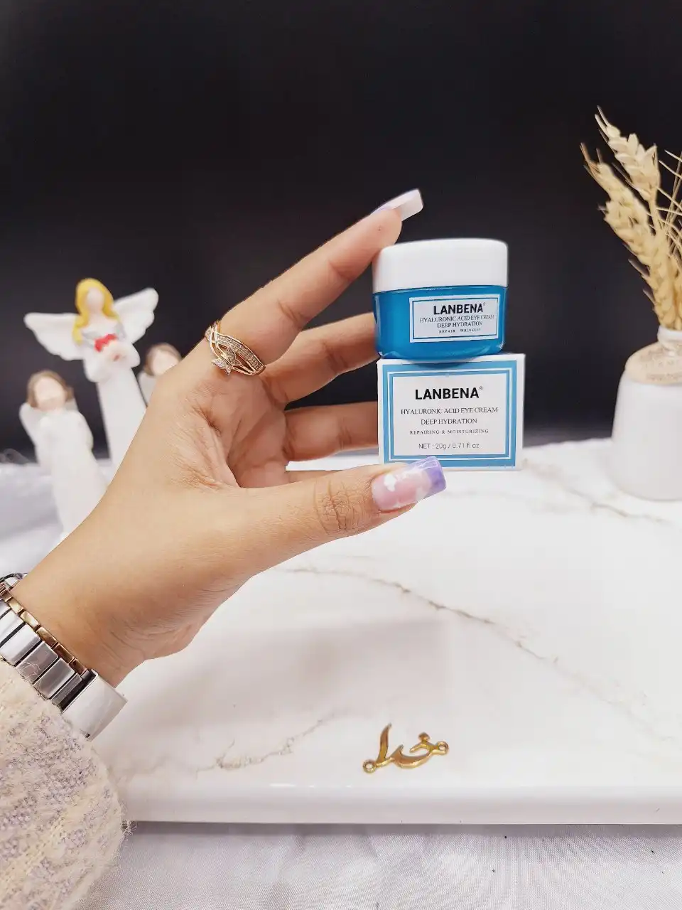 کرم کاسه ای هیالورونیک اسید با کلاژن لانبنا LANVENA کد LB0526