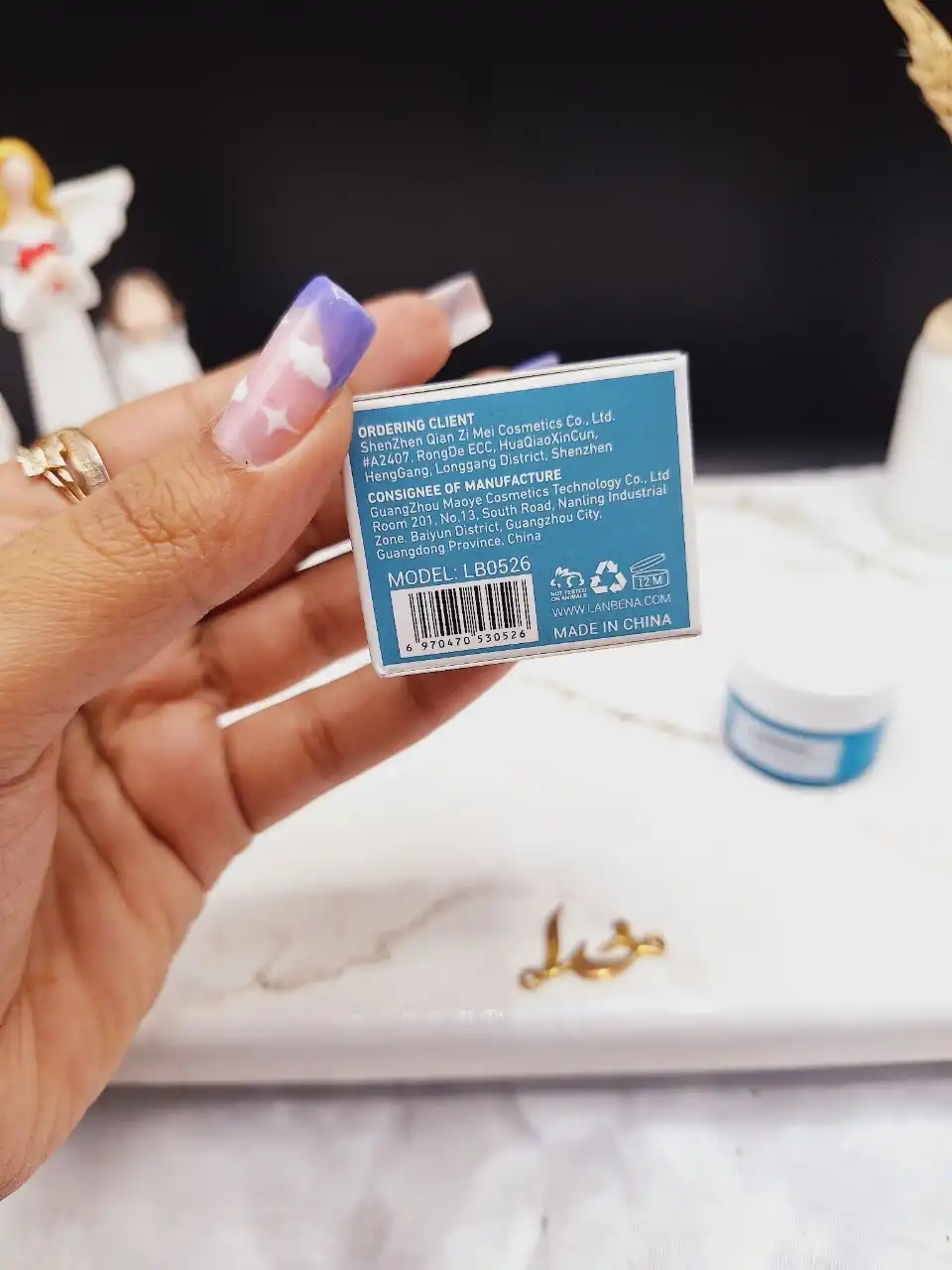 کرم کاسه ای هیالورونیک اسید با کلاژن لانبنا LANVENA کد LB0526