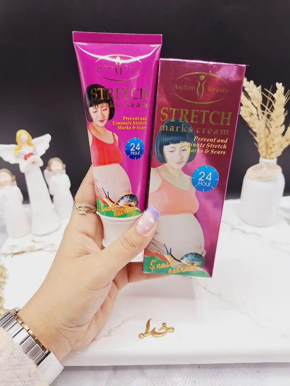 کرم از بین بردن علائم کشش و ترک های عمیق بدن آیچون بیوتی کد AC31145