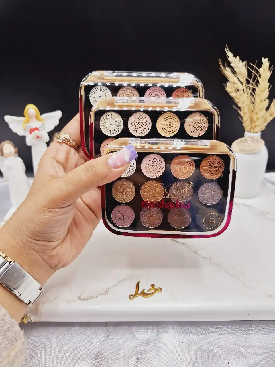 پالت سایه چشم 12 رنگ برند دو دو گرل DoDo Girl کد D3280