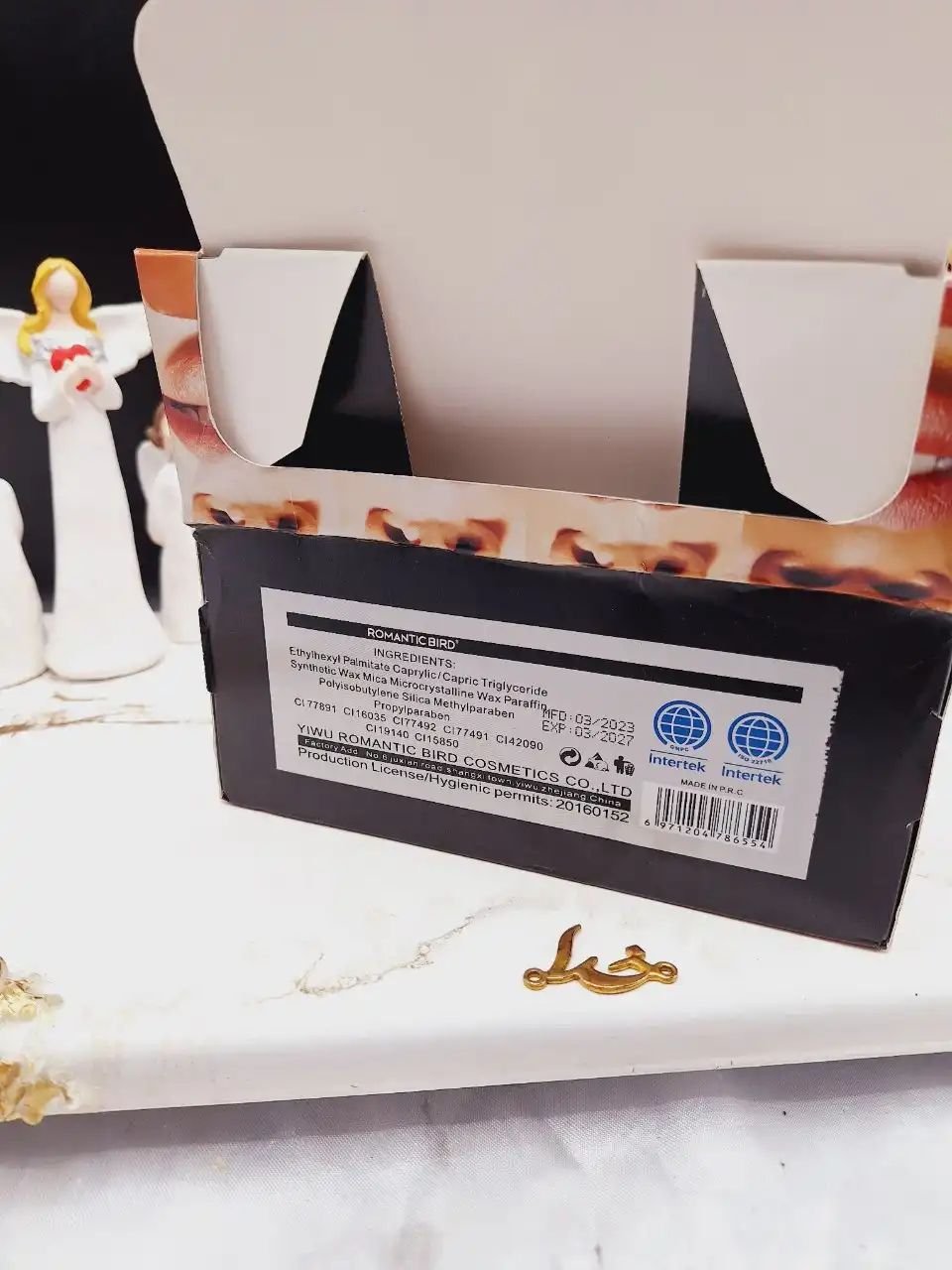 پک‌ 6تایی رژ جامد برند ROMANCE BIRD کد R4655Y
