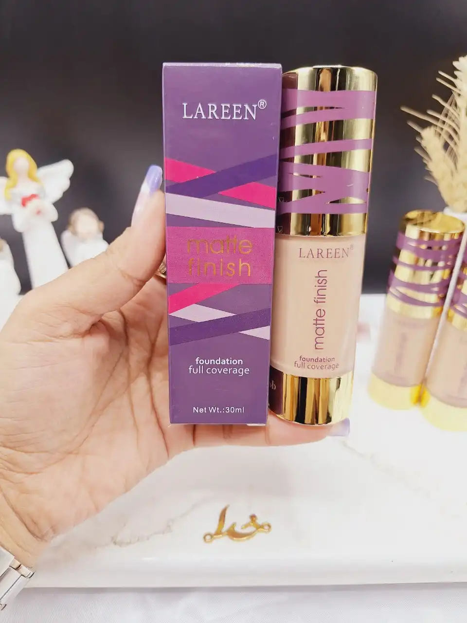 کرم پودر مات برند لارن LAREEN کد K092