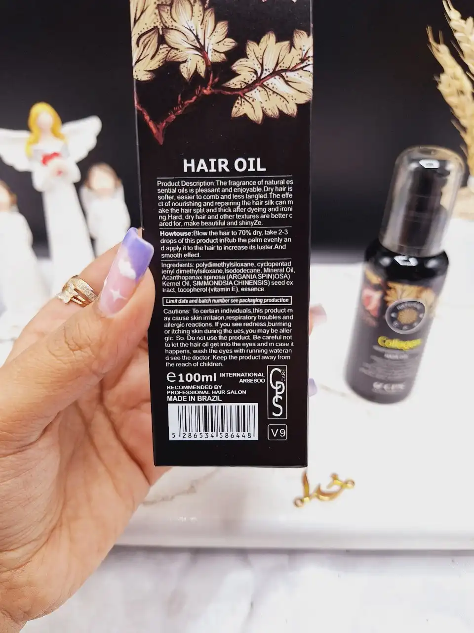 روغن مو کلاژن آرسسو مدل Moisturizing &amp; Nourish - بدون سولفات کد 6448