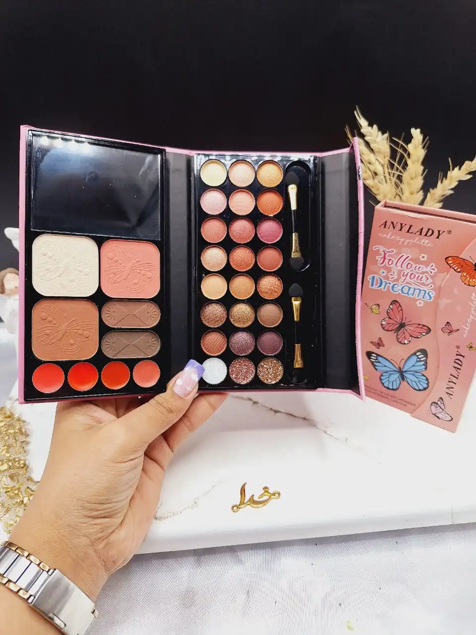 پالت سایه آنالیدی طرح پروانه کد 8636R