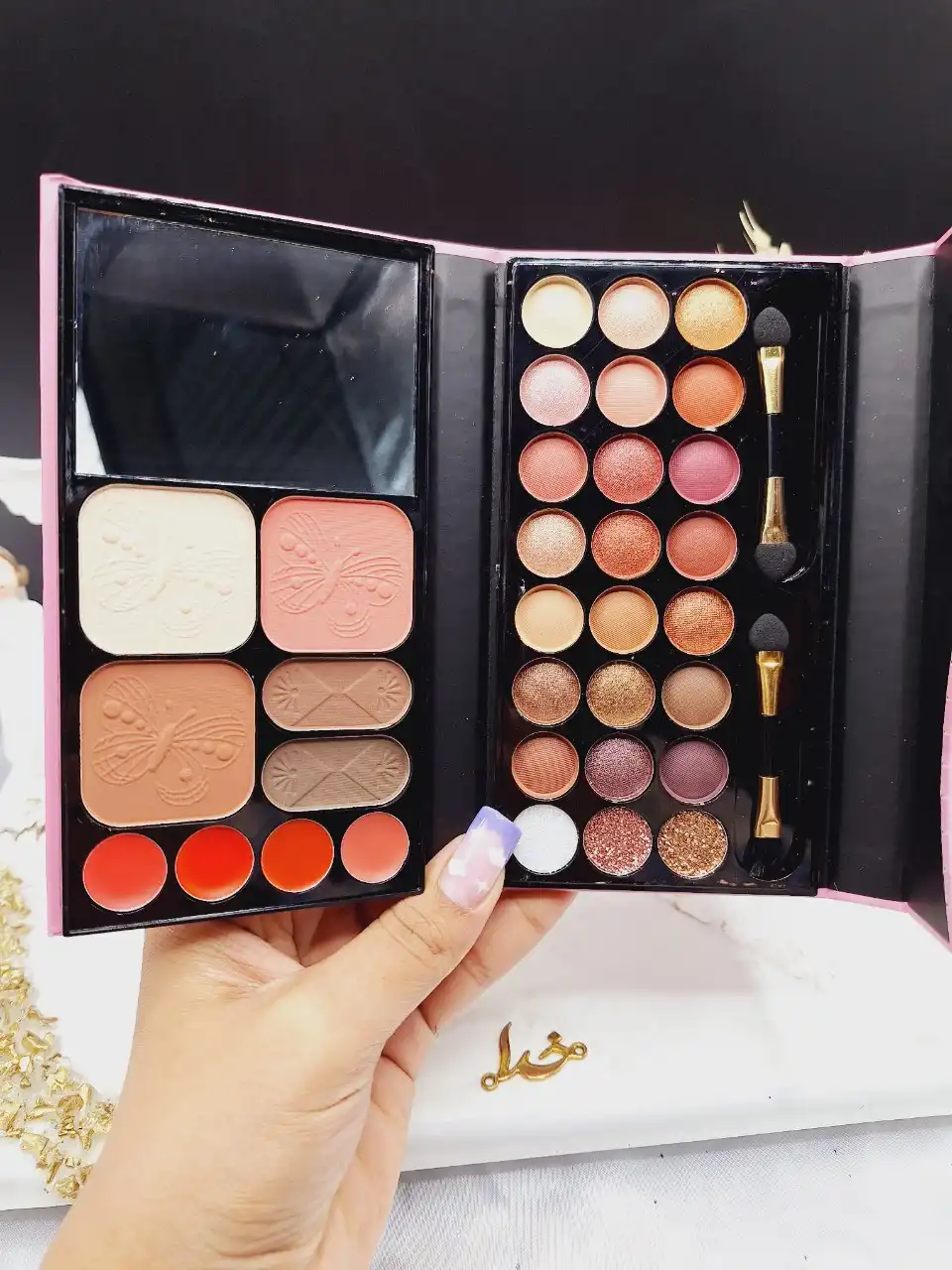 پالت سایه آنالیدی طرح پروانه کد 8636R