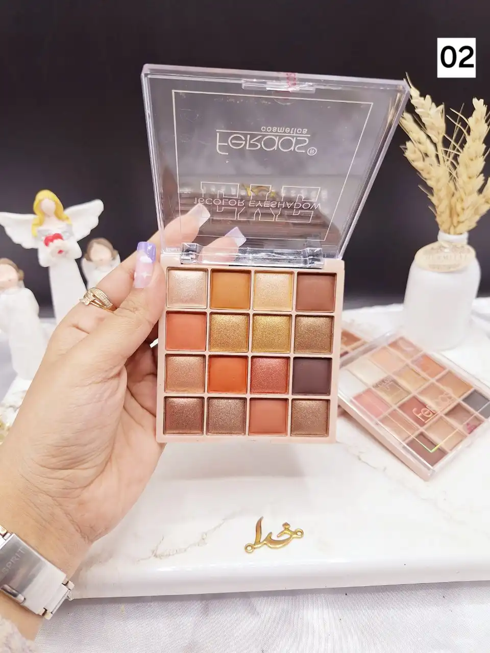 پالت سایه چشم میکاپ 16 رنگ Feraas کد FR2023_2